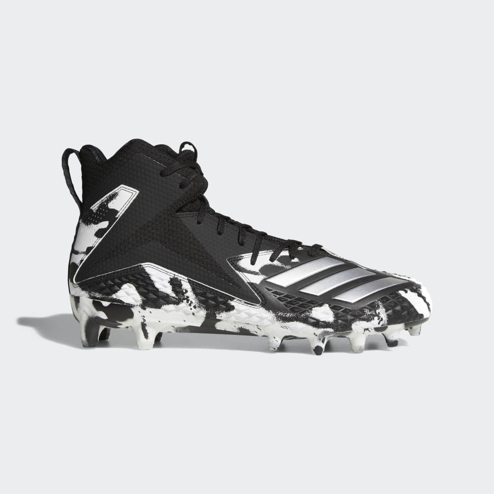 Adidas Men's Freak x Carbon Mid Football Boots Camo/Black/Silver Metal/White Ireland B37335